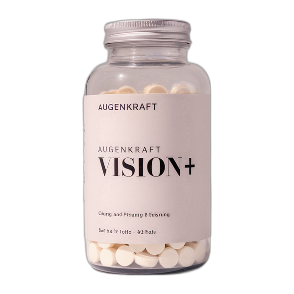 AugenKraft Vision+ - Natürliches Nahrungsergänzungsmittel für die Augengesundheit
